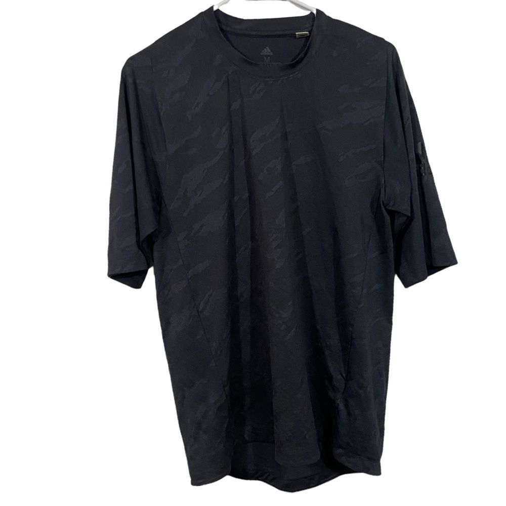 Adidas Climalite Camouflage Short Sleeve Athletic T-Shirt